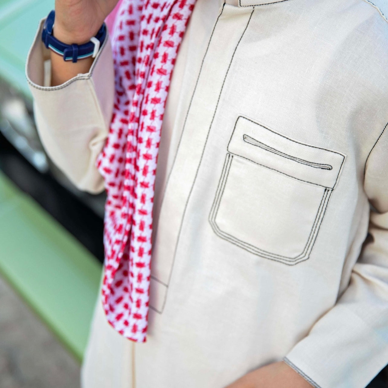 Pocket No Pocket Dishdasha