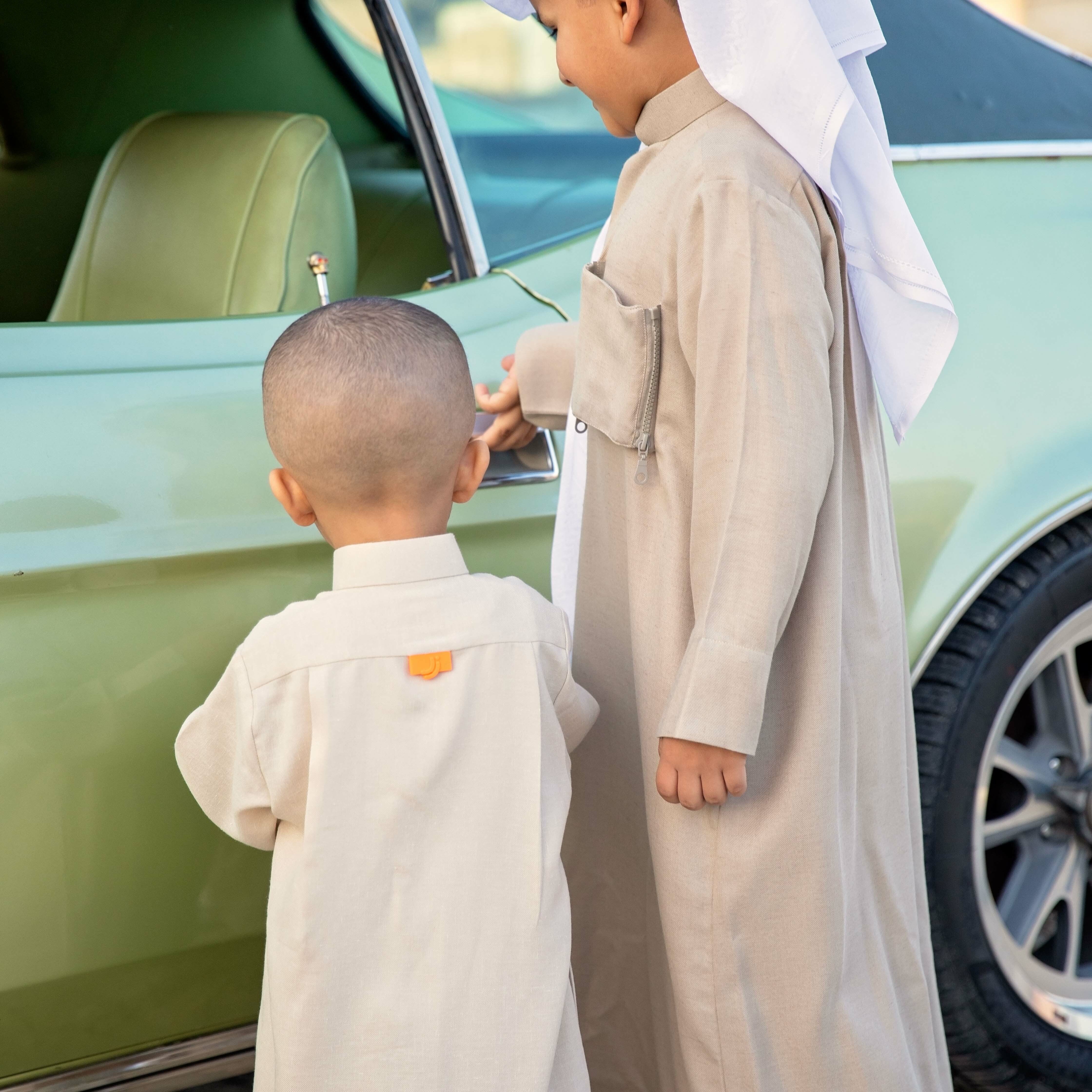 Zipper Pocket Dishdasha